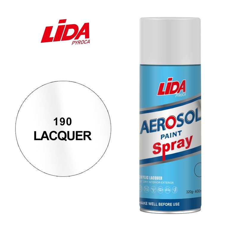 LiDA Spray Paint 400ml-Different Colors