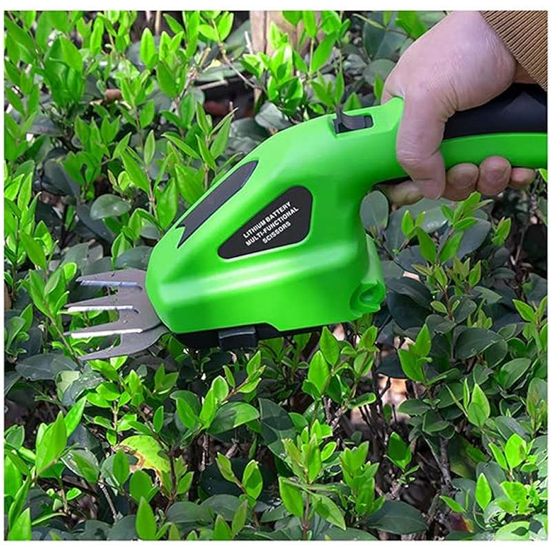 Dual-purpose rechargeable  electric fence shears