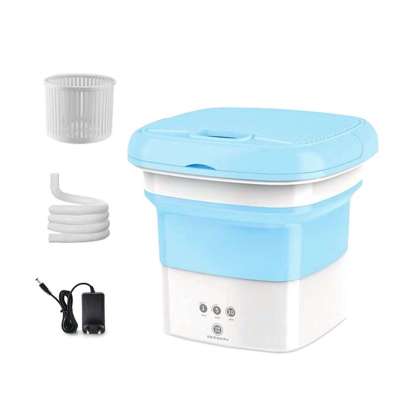 Portable Folding Laundry Semi-Automatic Clothes Washing Machine -