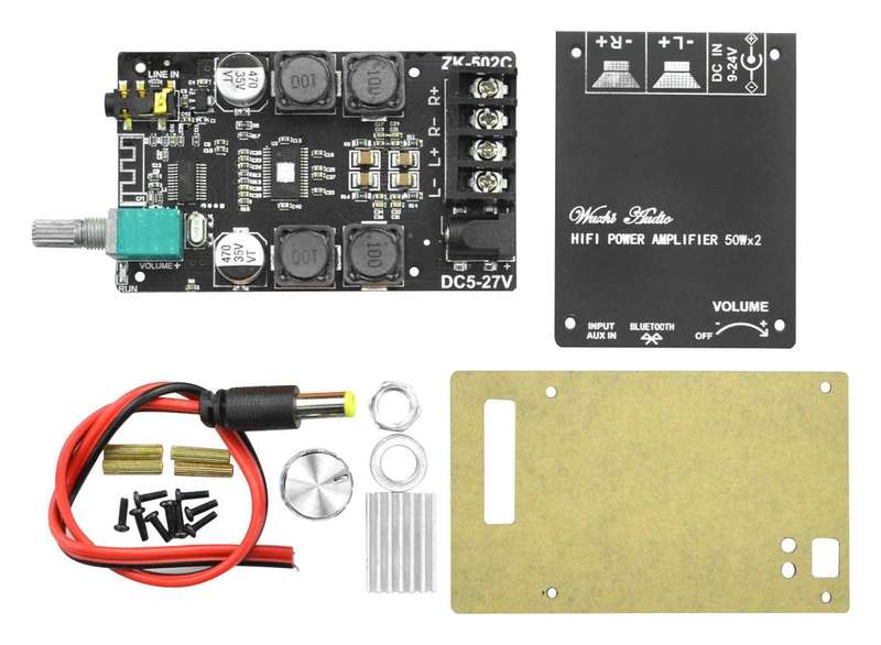 (DFR0803) Evaluation Board, 2-Channel, Audio Amplifier, AUX