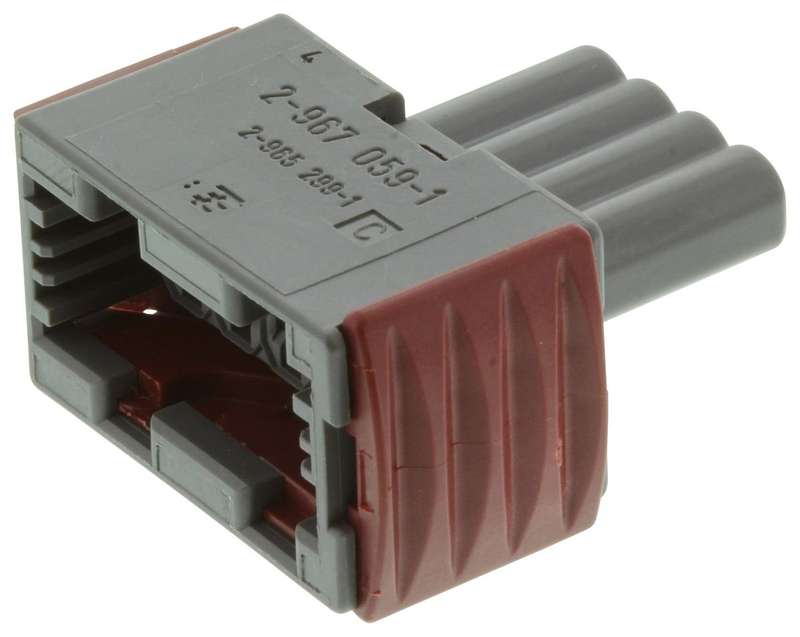 TE Connectivity (2-967059-1) Connector Housing, Receptacle, 4 Ways, 5 mm