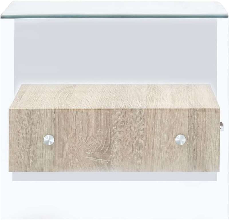 Glass Coffee Table- With a Drawer