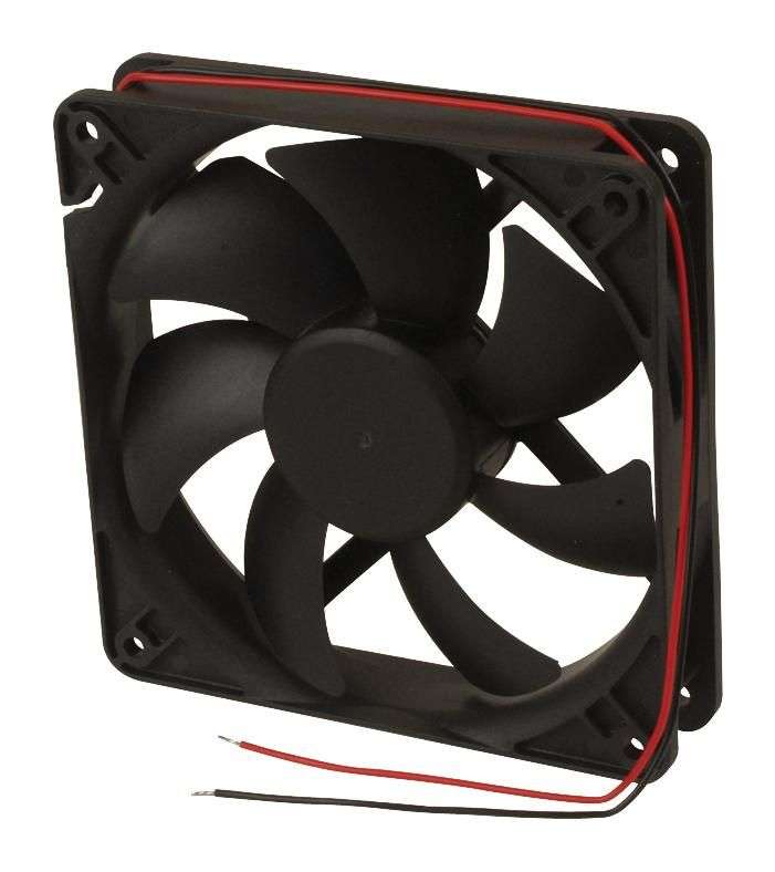 Multicomp Pro (MC36275) DC Axial Fan, 24 V, Square, 120 mm, 25 mm