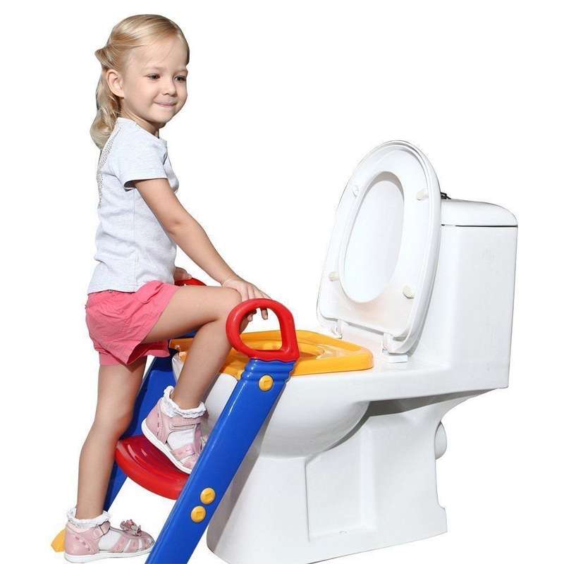 Jack Brown Children`s Toilet Training Seat and Ladder