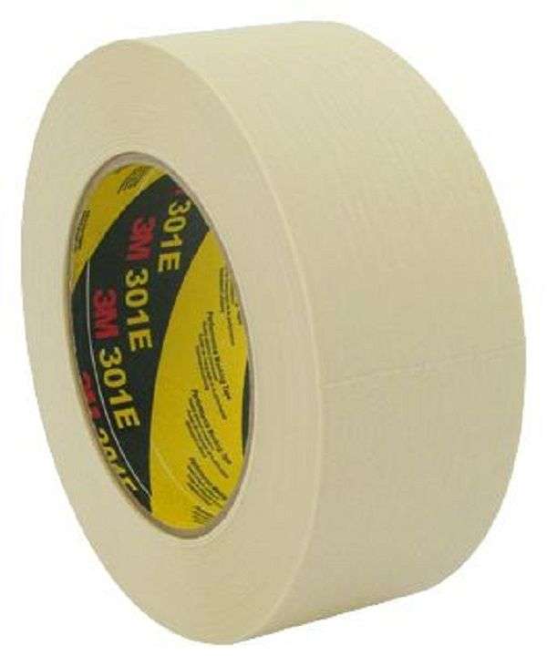 3M - 48MM Masking Tape, Crepe Paper, Cream, 48 mm x 50 m