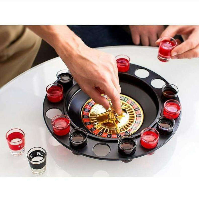 Drinking Roulette Party Board Game Set (2-8 Players)