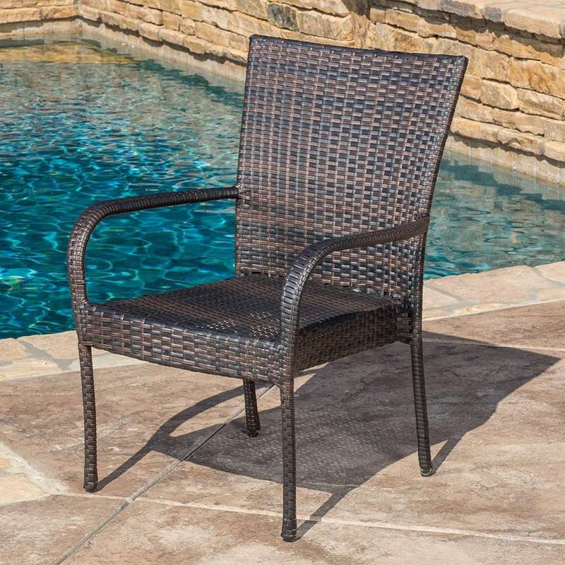 Patio / Balcony / Outdoor / Garden Set - Four Seater - Brown Colour