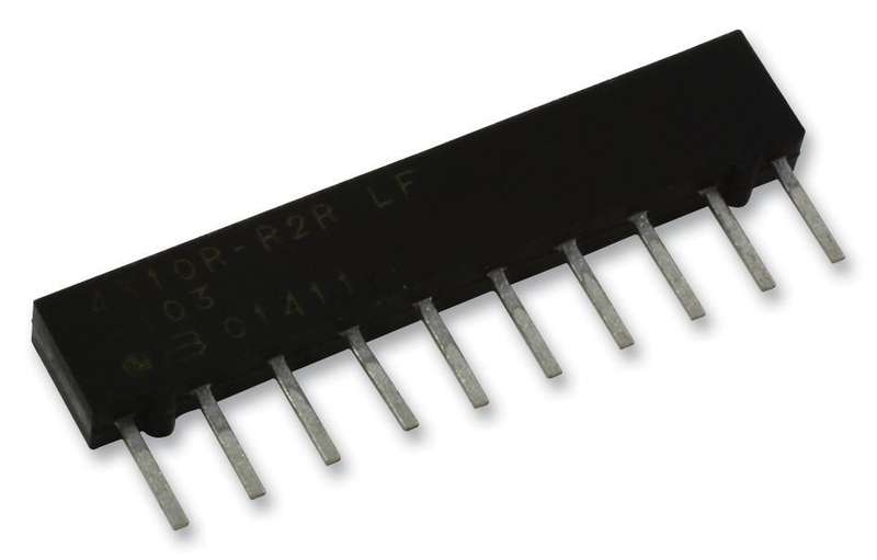 Bourns (4310R-R2R-103LF) Fixed Network Resistor, 10 kohm, R-2R Ladder