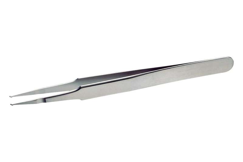 Lindstrom (TL SM108-SA) Tweezer, Grooved, SMD, 120 mm, Stainless Steel