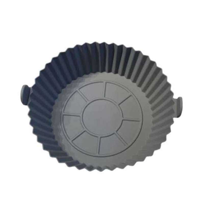 20cm Air Fryer Reusable Silicone Liner With Handles