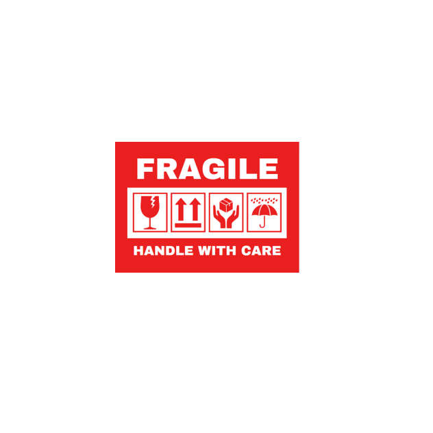 Fragile Stickers - 500 Stickers