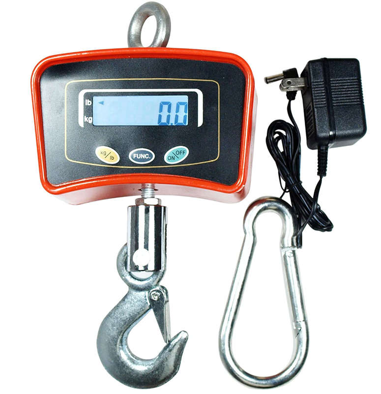 1000KG Digital Crane Scale Heavy Duty Industrial Hanging Scale Digital Luggage Weighin