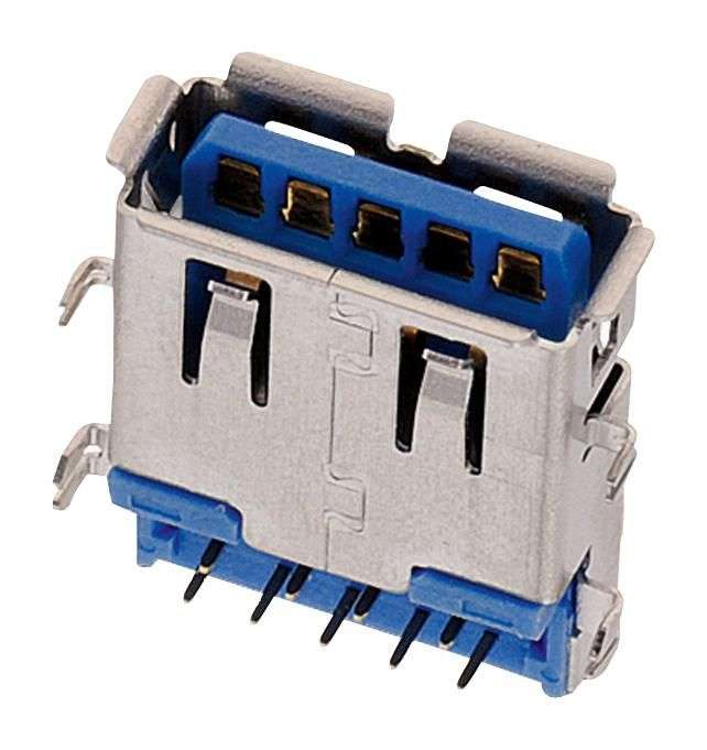 Wurth Elektronik (692121030100) USB Connector, USB Type A, USB 3.0
