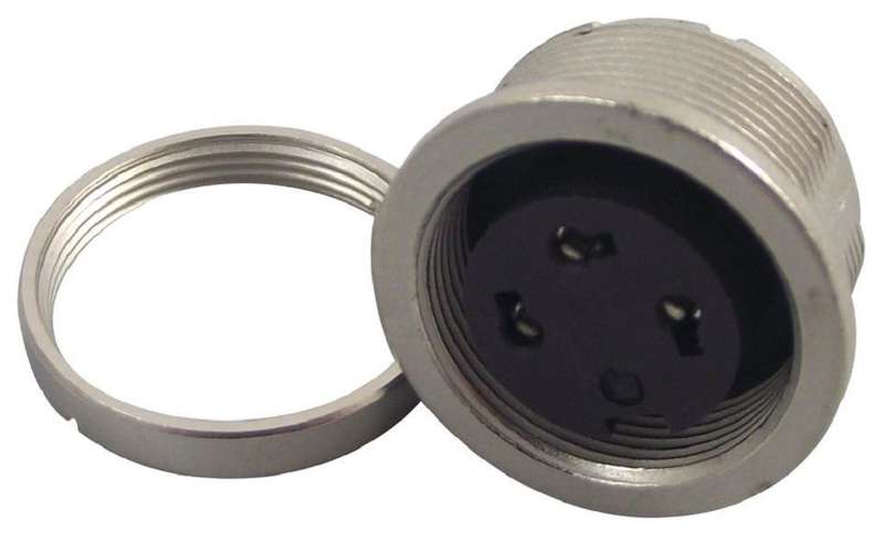 Binder (09 0108 00 03) Circular Connector, Receptacle, 3 Contacts
