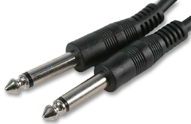 Pro Signal (JR8015-3M) 6.35mm (1/4") Mono Jack Plug