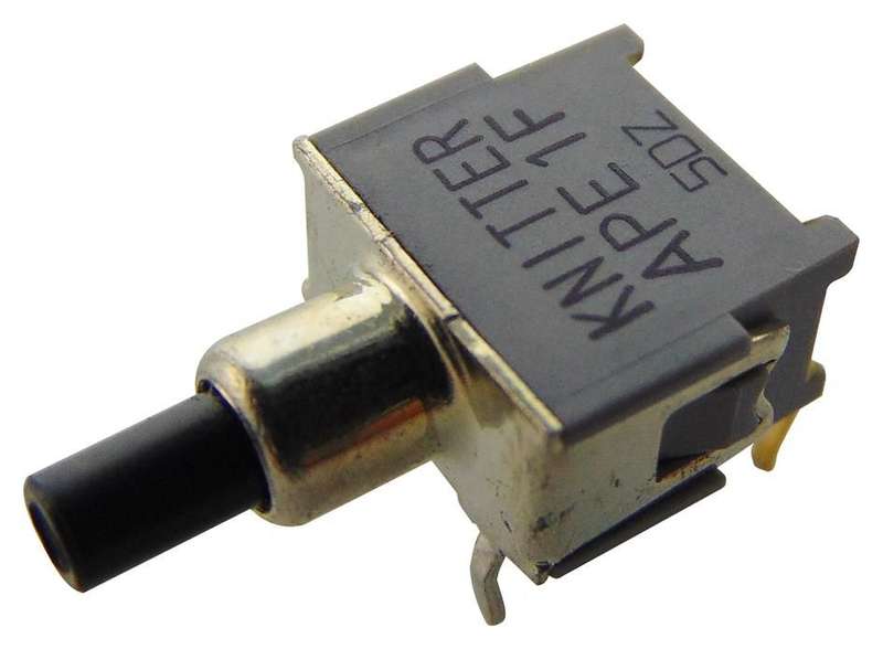 Knitter-Switch (APE1F-RA) Pushbutton Switch, APE, SPDT, On-(On)