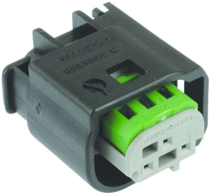 TE Connectivity (1-967642-1) Connector Housing, Receptacle, 3 Ways, 3.1 mm