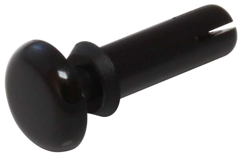Essentra Components (SR 2056B) Rivet, Snap, Black, Nylon