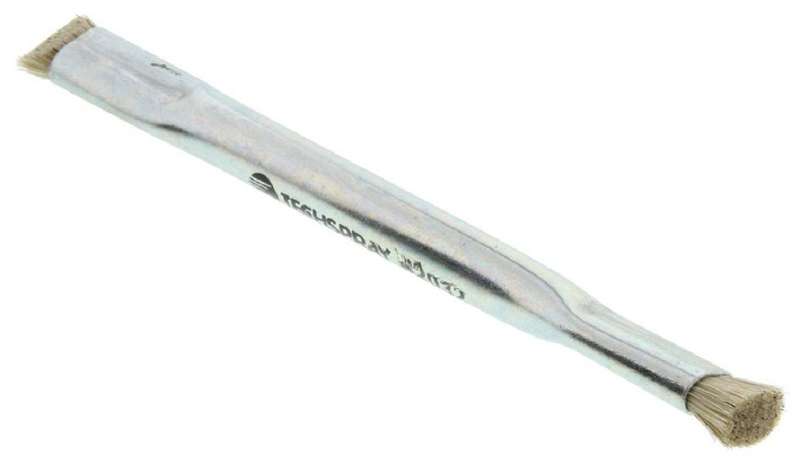 Techspray (2032-1) Conductive Brush, TechClean, 1/2" x 3/8", Horse Hair