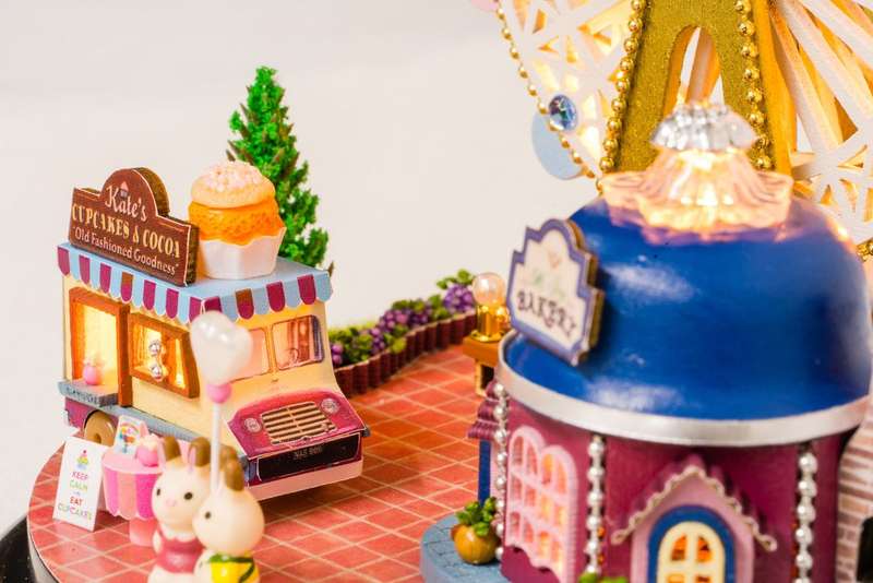 Miniature Music House - Happiness Ferris Wheel