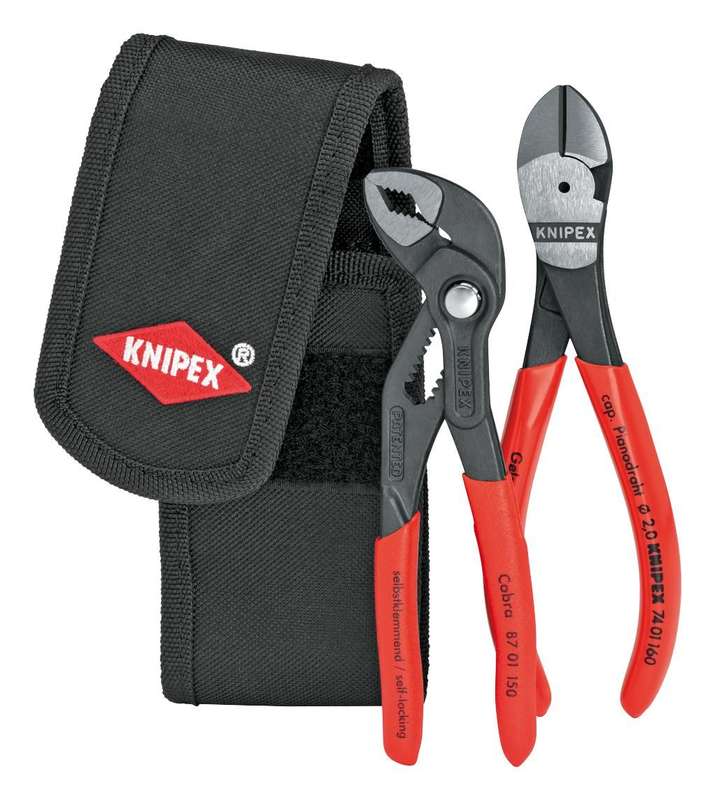 Knipex (00 20 72 V02) Plier Set, Mini, 3 Piece
