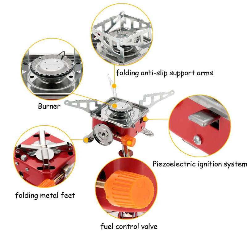 Portable Card Type Stove