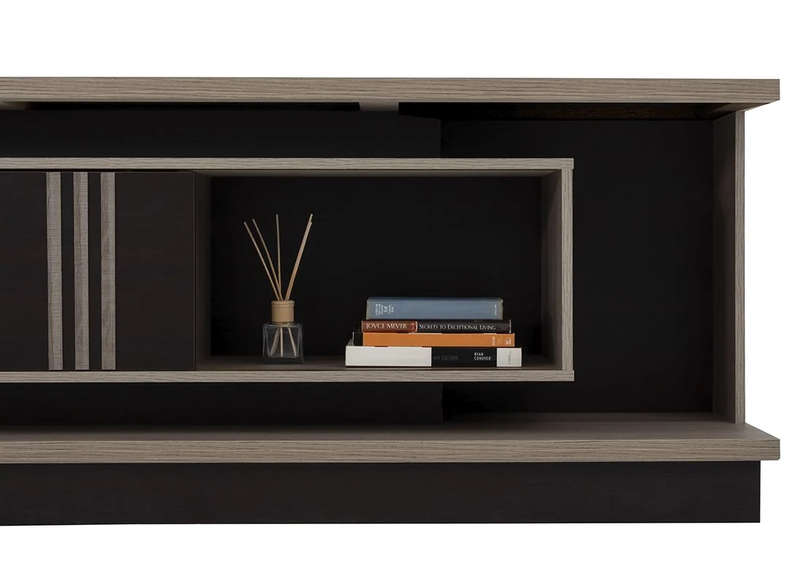 Plasma/Smart TV Stands - Sliding Doors and Shelves -Wenge