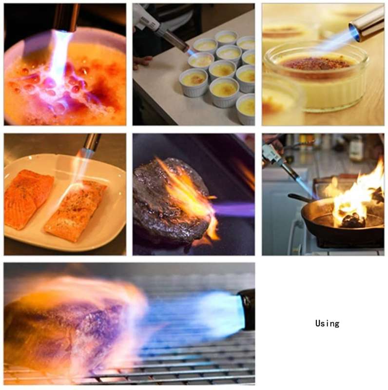 Multifunctional Piezo Ignition Gas Butane Torch