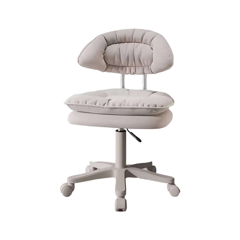 Ergonomic Hairdressing and Makeup Leather Swivel Cushion Chair