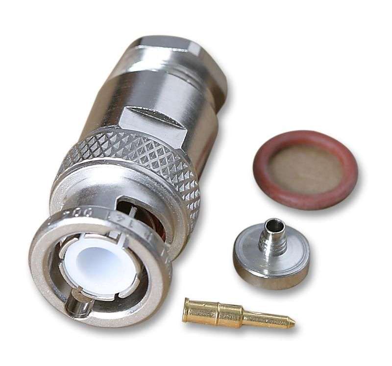 Radiall (R141008000) RF / Coaxial Connector, BNC Coaxial, Straight Plug