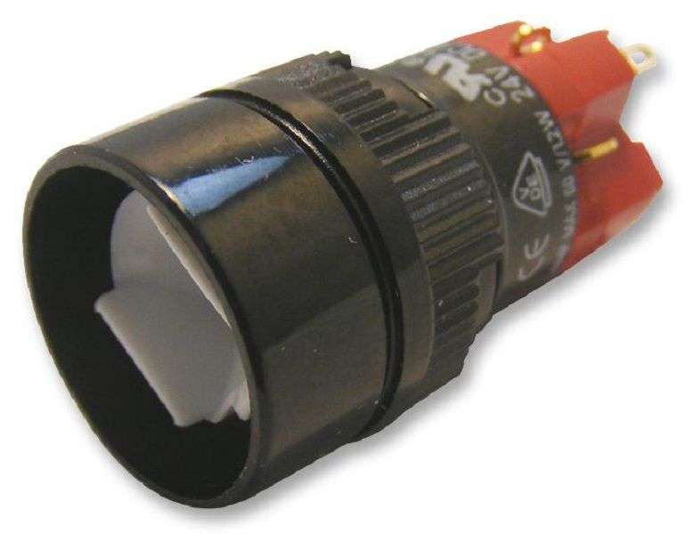 Multicomp Pro (D16-LAR1-1AB) Industrial Pushbutton Switch, 16 mm