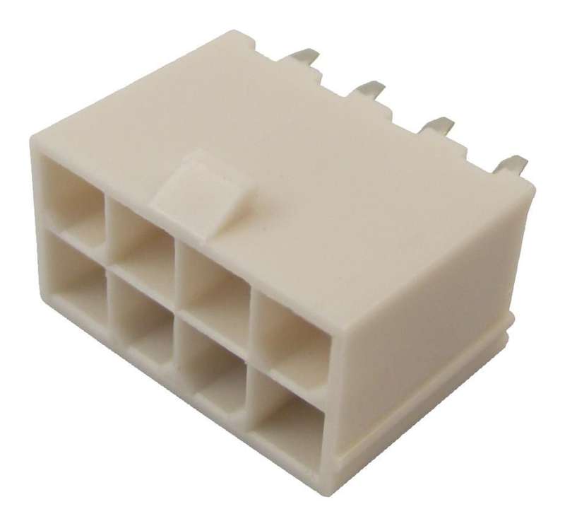 Molex (39-28-8120) Pin Header, Vertical, 94V-0, Power, Wire-to-Board