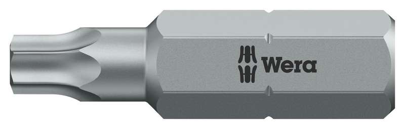 Wera (05066490001) Hex Driver Bit, Torx, T30 Bit, 25 mm Overall