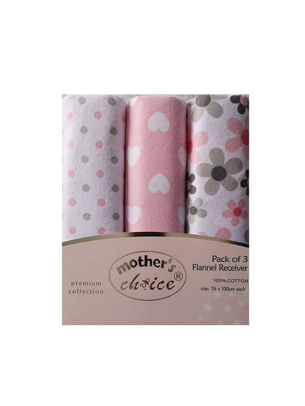 Mothers Choice 100 % Cotton 10 Piece Flower Set