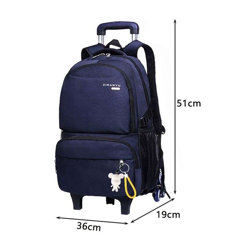 Webuy Wheeled Backpack Elementary Rolling Bookbag