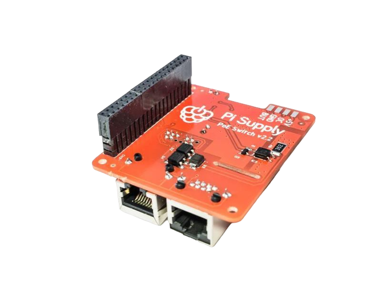 Pi Supply (83-17278) Pi POE HAT for Raspberry Pi