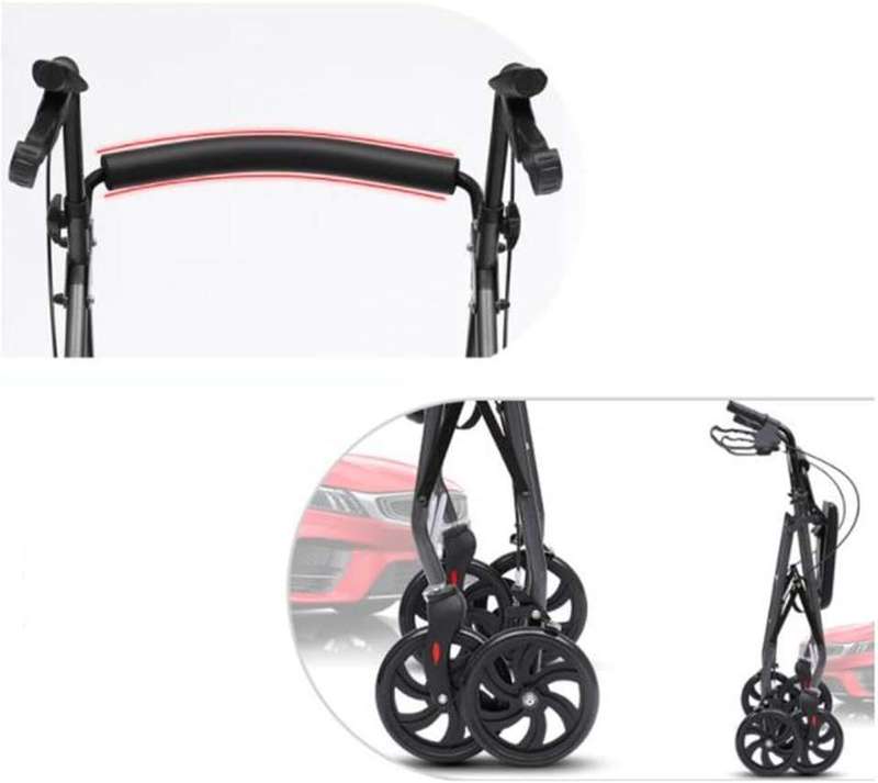 Foldable Rollator for Disabled & Elderly