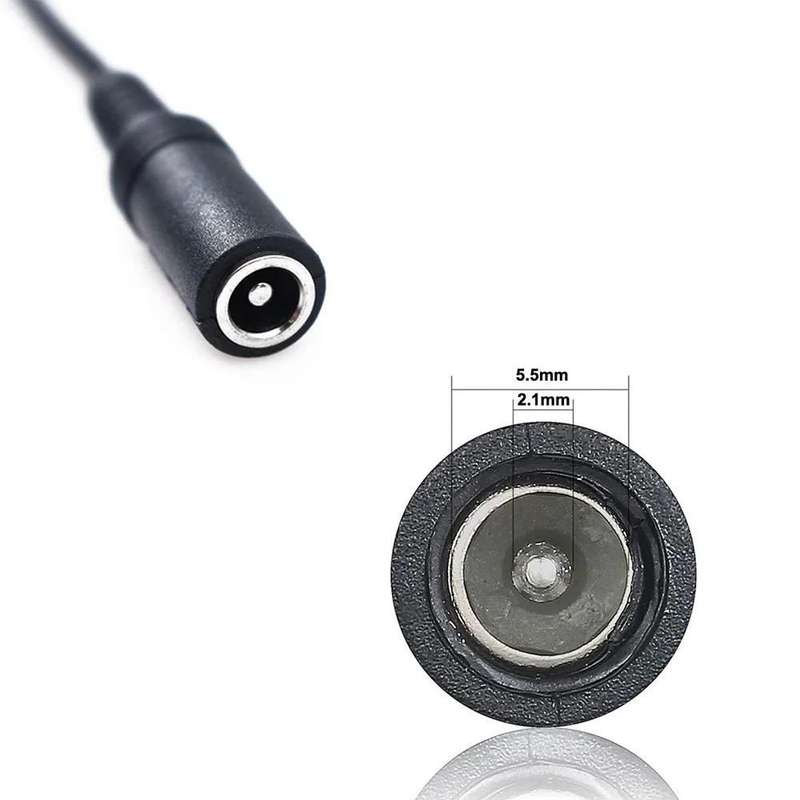DC Extension Power Cable Male to Female  3m / 5m / 10m / 15m / 20m / 30m | 5.5mm x 2.1mm Plug ...