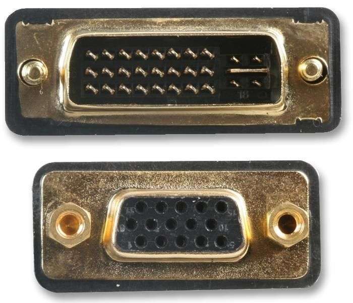Pro Signal PSG90396 Connector Adapter, DVI, 1 Ways, Plug, VGA, 1 Ways