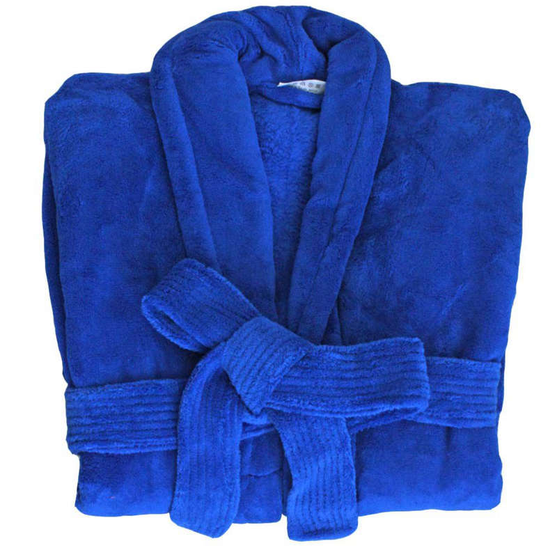 Plush Ladies One-Size-Fits-All Fleece Gown Luxury Fleece Gown unisex