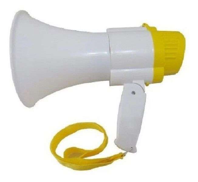 Megaphone 15W 12V with Siren + 20 Econds Recording Function