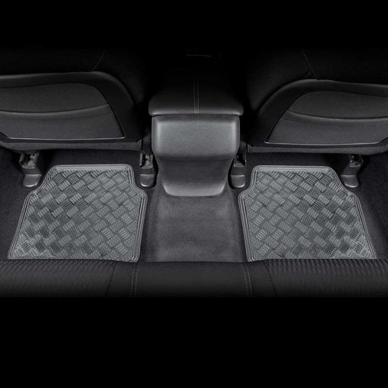 Metallic Car Mat Set - 4 Piece Set