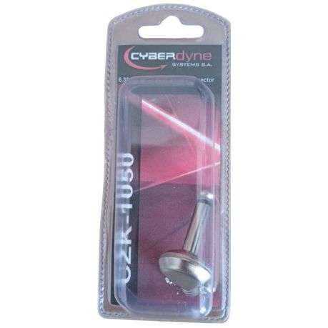 Cyberdyne 6.35mm Mono Male Angle Connector - Silver
