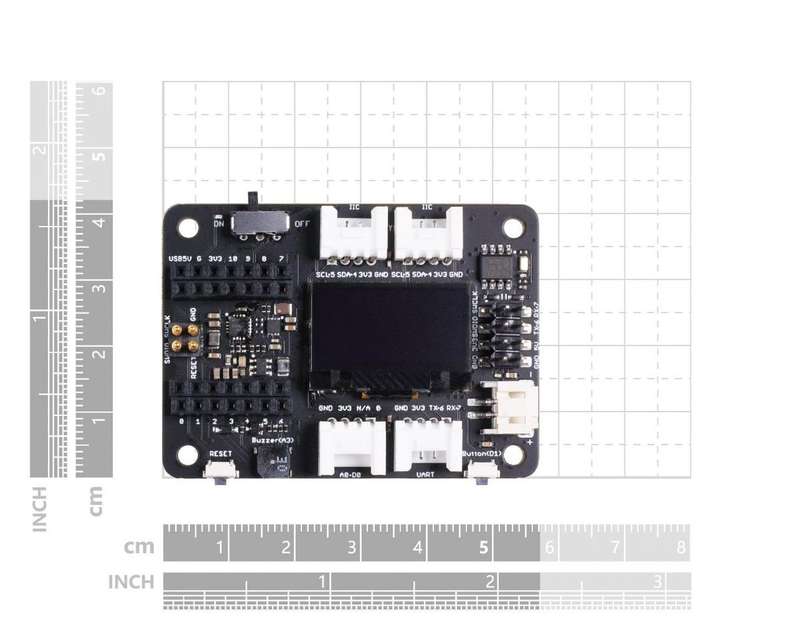 Seeed Studio (103030356) Expansion Board, Seeeduino XIAO, 5V / 3.7V
