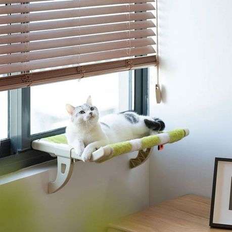 Hanging Cat Window Perch Hammock for Indoor Cats