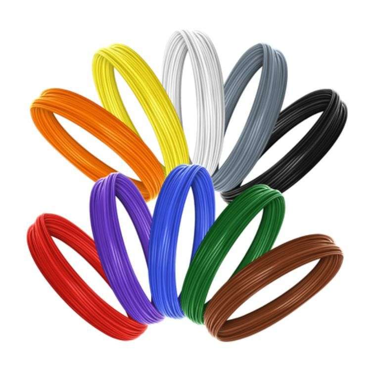 10 Colors 3D Pen Filament Refills 1.75mm Printer Refill Pack