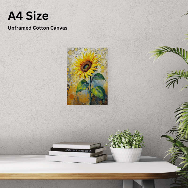 "Solar Symphony"  Printed Canvas Wall Art - A3