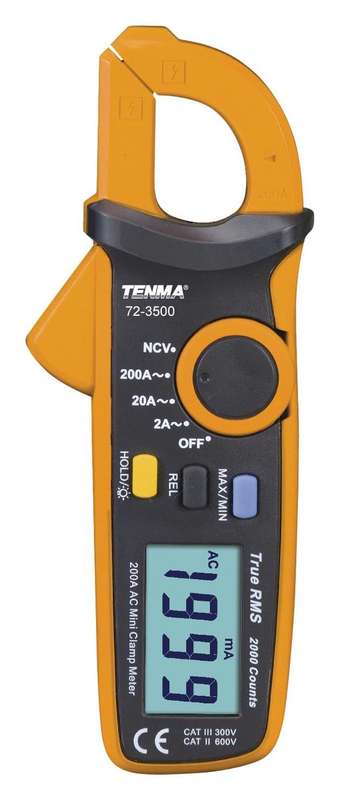 Tenma 72-3500 True RMS Mini Clamp Meter