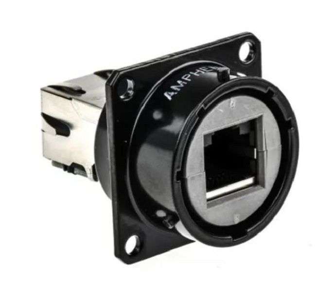 Amphenol (RJF 21B) In-Line Adapter, RJ45, RJ45, Adaptor, In-Line, RJF
