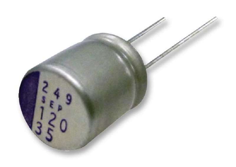 Panasonic (6SEPC470MW) Polymer Aluminium Electrolytic Capacitor, 470 µF